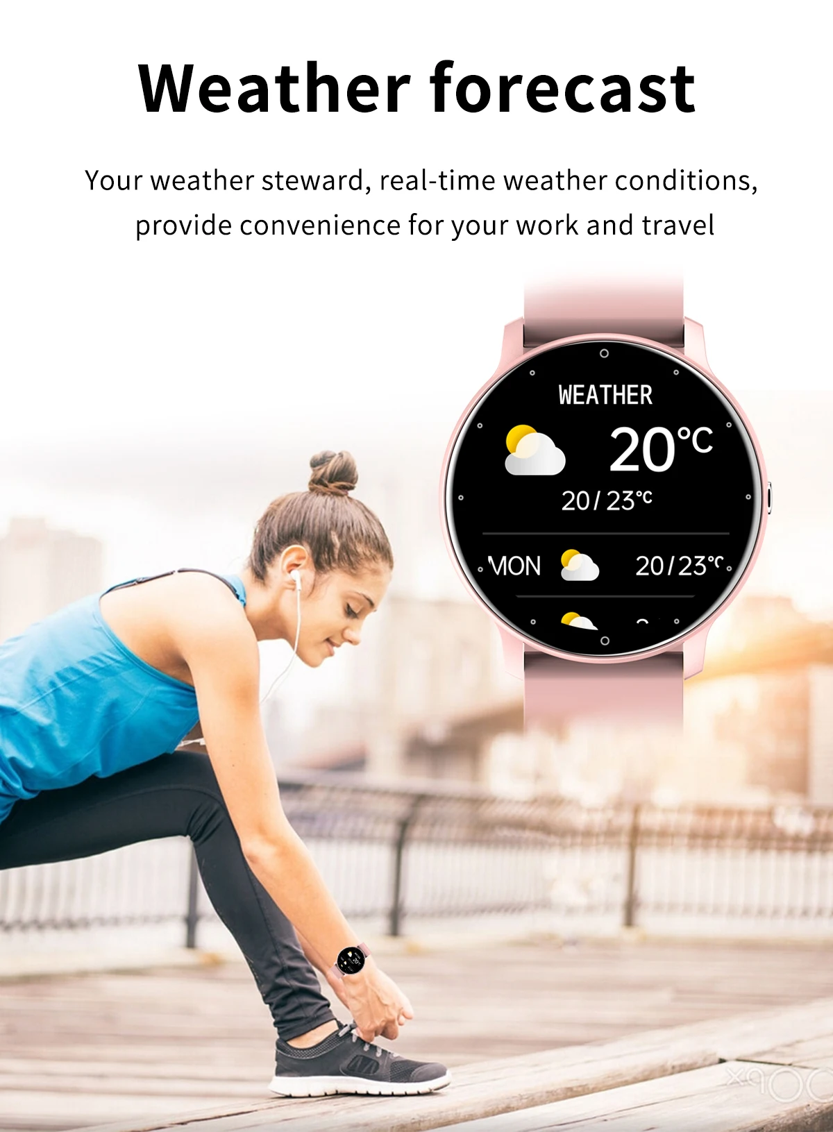 CanMixs 2023 New Smart Watch Women Men Lady Sport Fitness Smartwatch Sleep Heart Rate Monitor Waterproof Watches For IOS Android