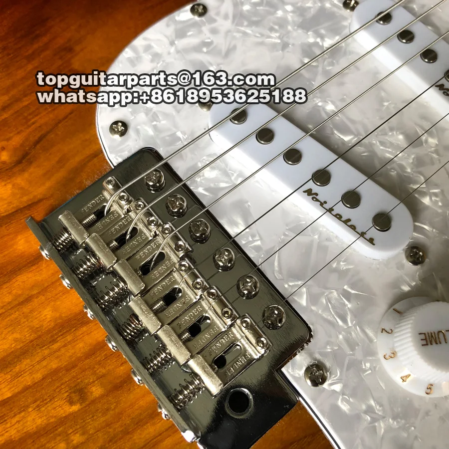Фирменная винтажная электрогитара Sunburst Ash Top с обратной головкой, музыкальный инструмент,, гитара e