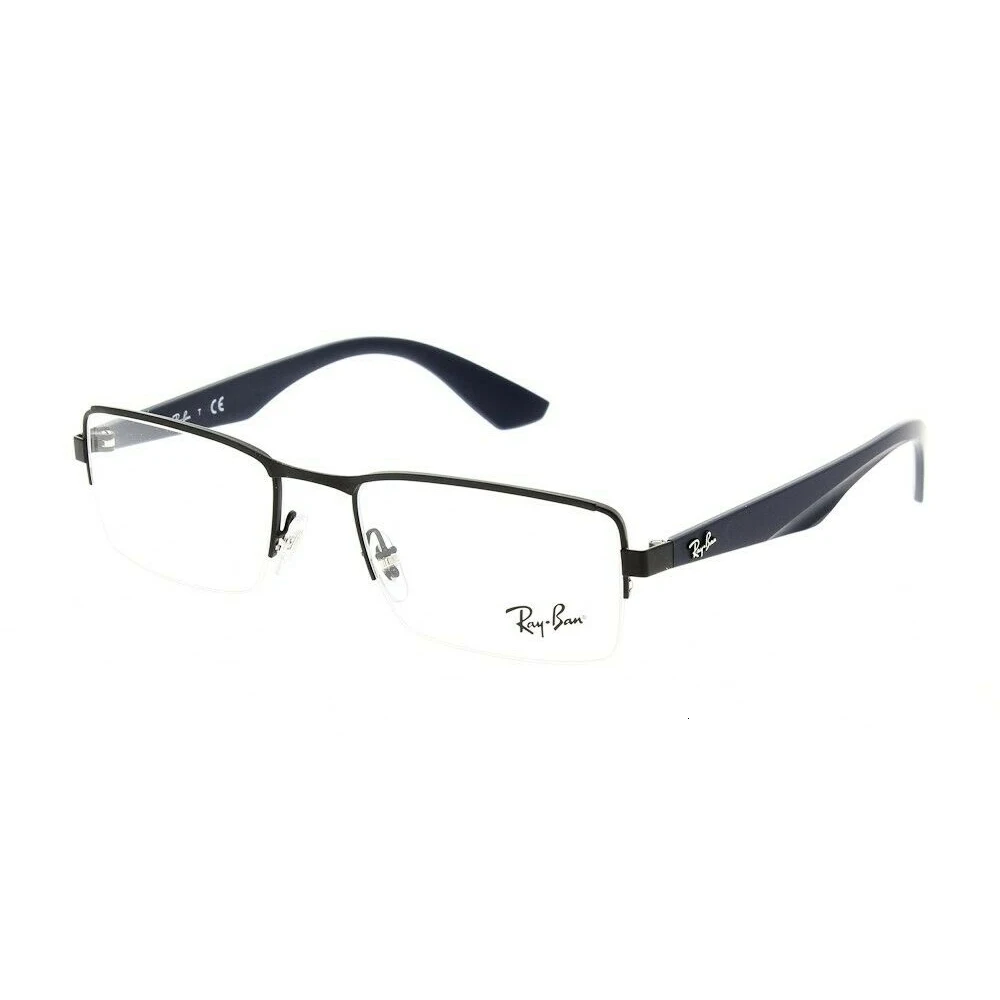 Gafas de vista Ray-Ban RX6331 2503 NEGRO MATE/AZUL Calibre 54