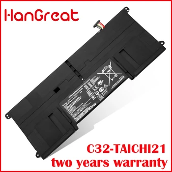 

HanGreat C32-TAICHI21 New Laptop Battery For Asus Ultrabook Taichi 21 C31-S551 TAICHI21 TAICHI 21 3200mAh 11.1V 35Wh