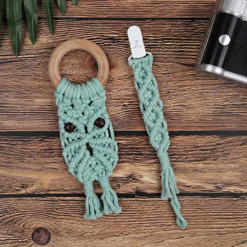 2 шт./компл. DIY ручной работы детская пустышка на цепочке с прищепкой, цепочка для пустышки для детей зажим Прорезыватель для зубов