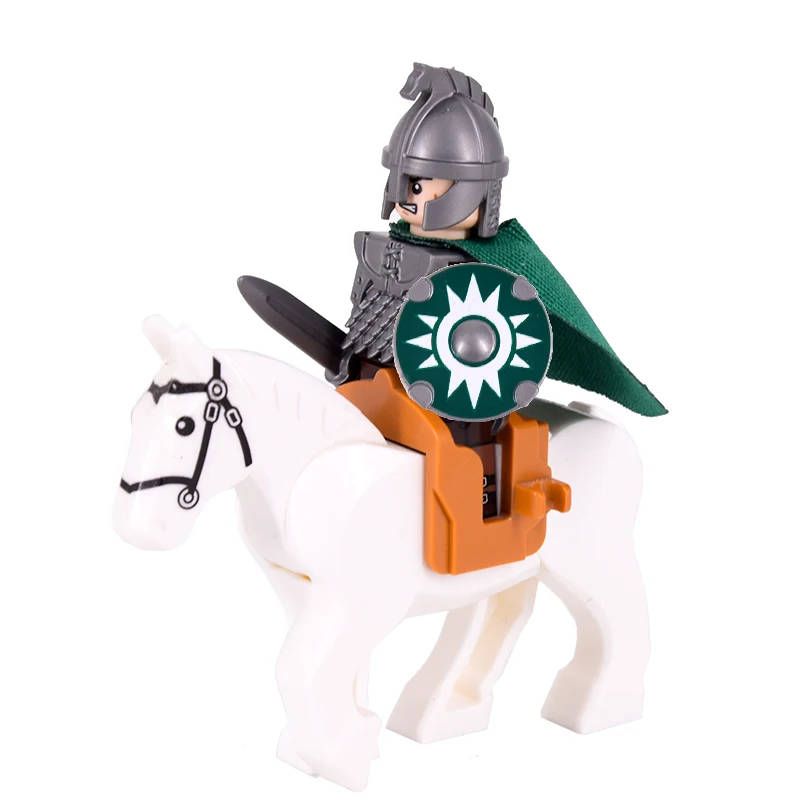 Medieval Rohan Gondor Knights lotr Figures Building Blocks