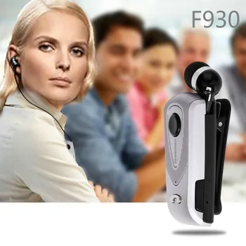 

Fineblue F930 Wireless Bluetooth Earphone telescopic type Stereo Business Portable Handsfree Call Clarity Music for Phone Mic GT