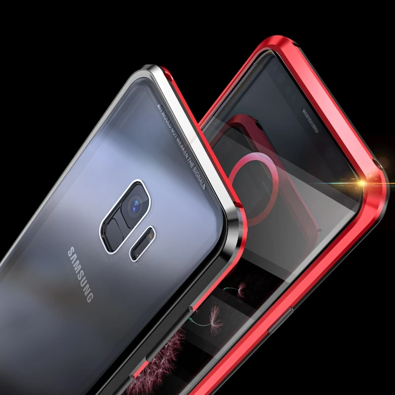 Роскошный Ультратонкий алюминиевый чехол-бампер Luphie для samsung Galaxy S9 и S9+ S9 Plus чехол