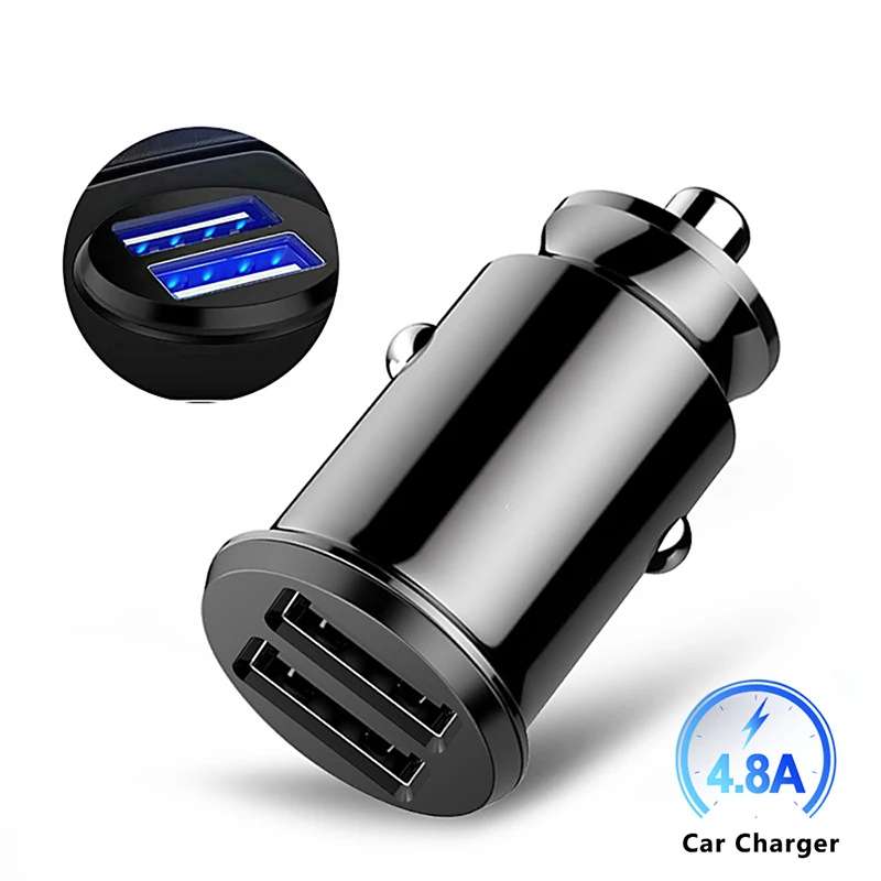 Автомобильное зарядное устройство с двумя USB-портами 4 8 А | Мобильные телефоны и