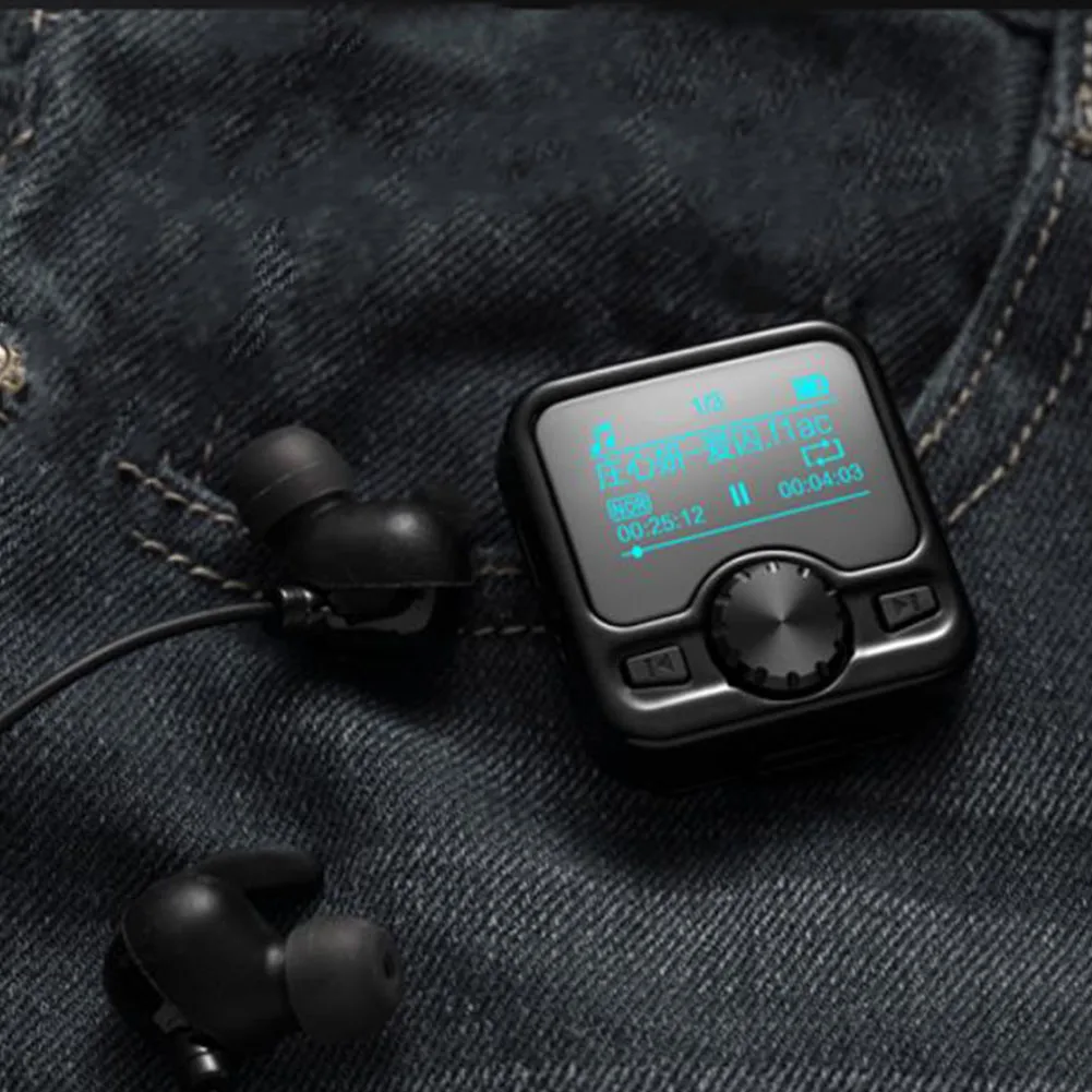 8GB Voice Recorder Sound E-book FM Radio Bluetooth With Earphone Multifunctional MP3 Metal Shell Music Player Wireless Mini