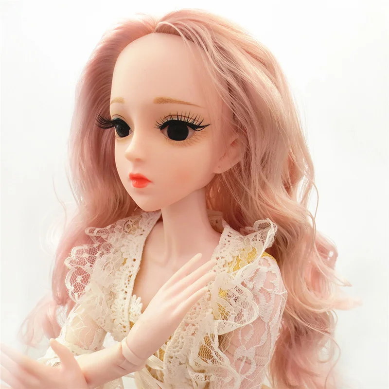 DF (A-2) 1/3 60 см BJD обнаженные куклы 17 суставов макияж моделирование Глаза DIY игрушки изготовление модные куклы для девочек Подарки новое поступление - Цвет: DF (A-2)