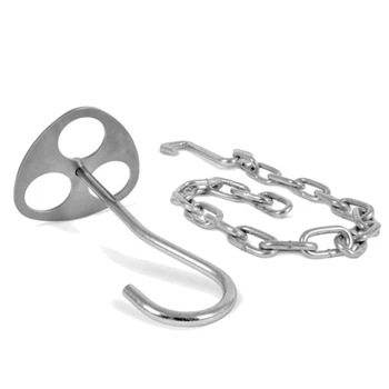 

Outdoor Camping Tripod Hanger Portable Ring Hook Hanger Camping Tripod Hanging Pot Rack for Barbecue Campfire Cookware