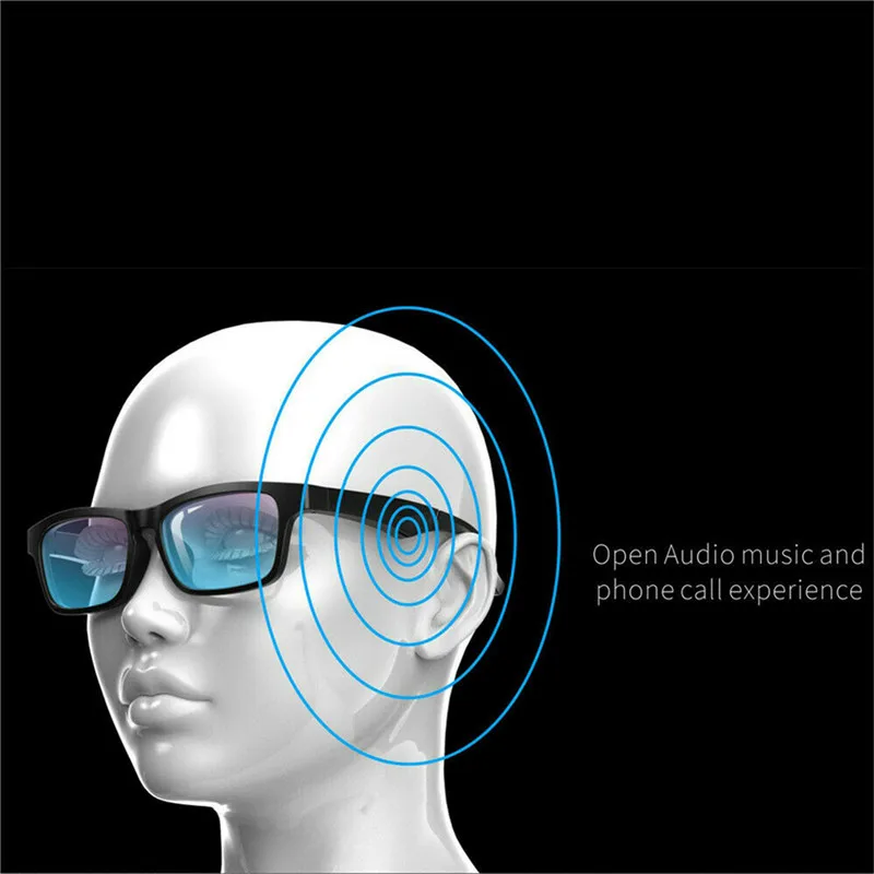 Смарт bluetooth Стекло es костной проводимости Bluetooth Смарт спортивные наушники Солнцезащитные очки es Bluetooth очки для вождения Аудио гарнитура стекло