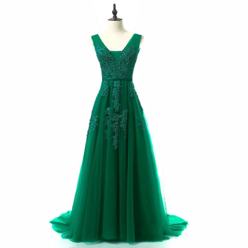 Vestido de festa, милое кружевное длинное вечернее платье с v-образным вырезом, вечерние платья невесты, сексуальные платья с открытой спиной и бисером, платья для выпускного с жемчугом