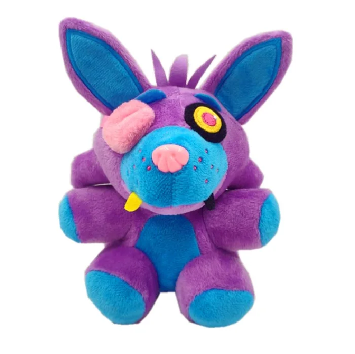 Бестселлер 18 см Five Nights at Freddy's-Foxy Blacklight(фиолетовый) плюшевые FNAF коллекционные игрушки куклы детские подарки - Цвет: Фиолетовый