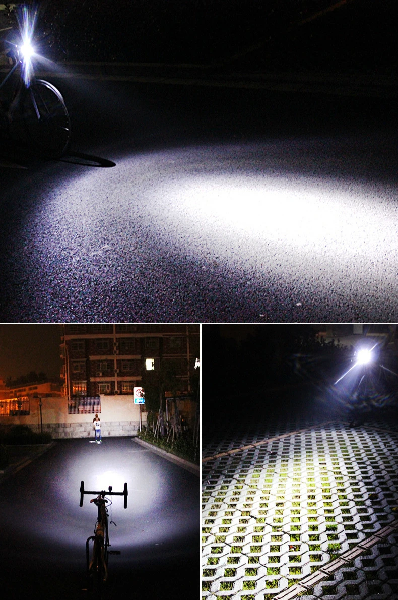Sale XC USHIO Bicycle Light Waterproof USB Rechargeable Bike Warning Flashlight 350 Lumen 140dB Bicycle Bell Bicycle accessories 18