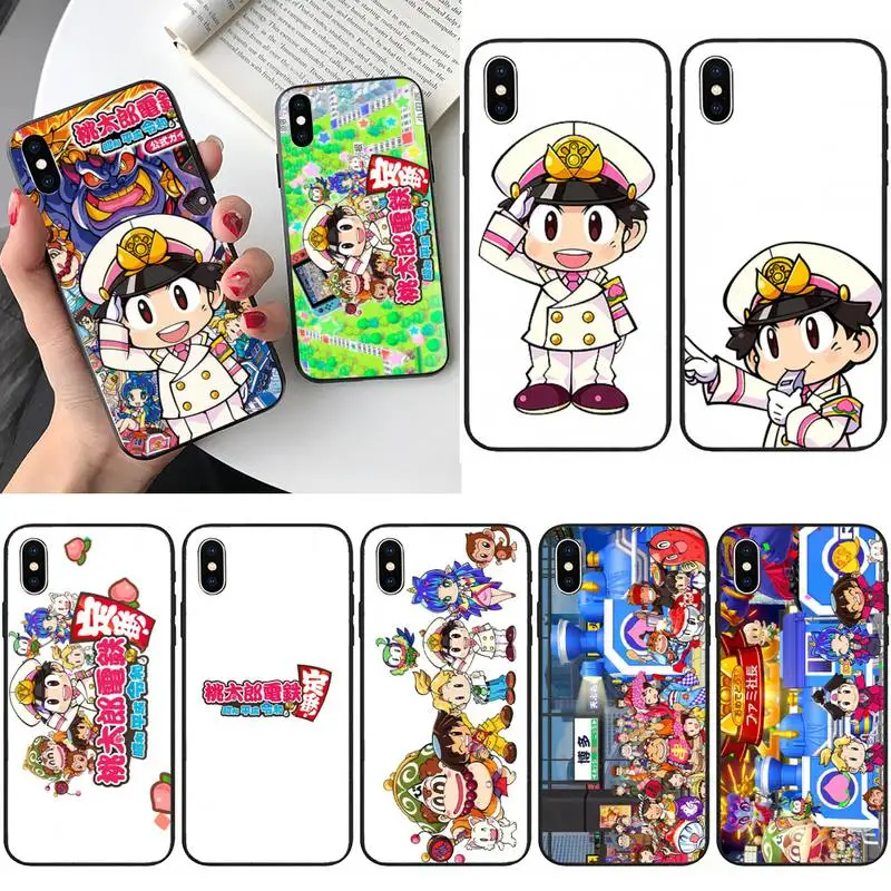 Game Momotaro Dentetsu Showa Heisei Reiwa mo Teiban Phone Case For iPhone 12 Mini 11 Pro XS Max X XR 7 8 Plus | Мобильные телефоны