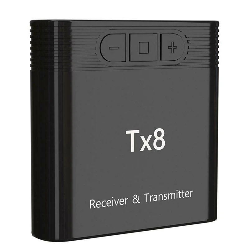 TX8 2 в 1 Bluetooth 5,0 передатчик приемник беспроводной аудио адаптер для ТВ ПК наушников 3E31