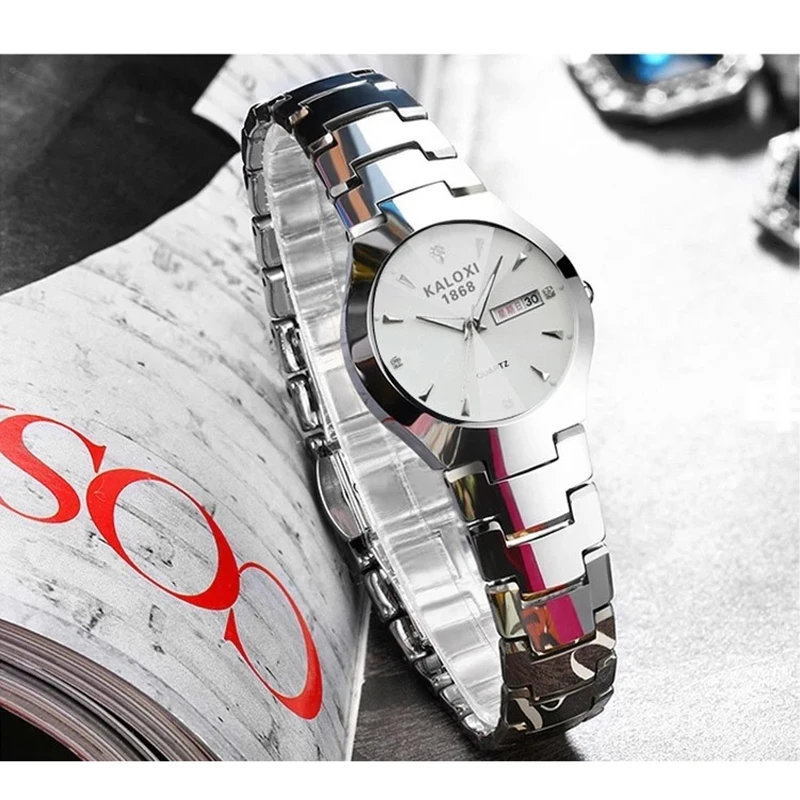 

Ultra-high-grade Tungsten Steel Strap Business Ladies Watch Luminous Waterproof Female Quartz Female Automatic Watches