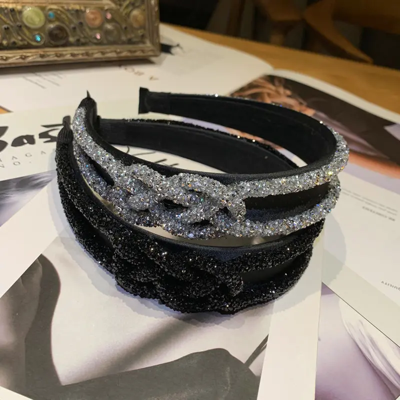 30 шт/лот DIY простой мульти Набор шнек плетеное головное кольцо ретро Галстук Узел повязки на голову Инструменты для укладки волос аксессуар HA1242