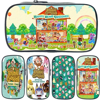 

New Animal Crossing Colorful Large Capacity Pencil Cases Bags Creative Pen Box Pouch Case School Office Stationary Supplies
