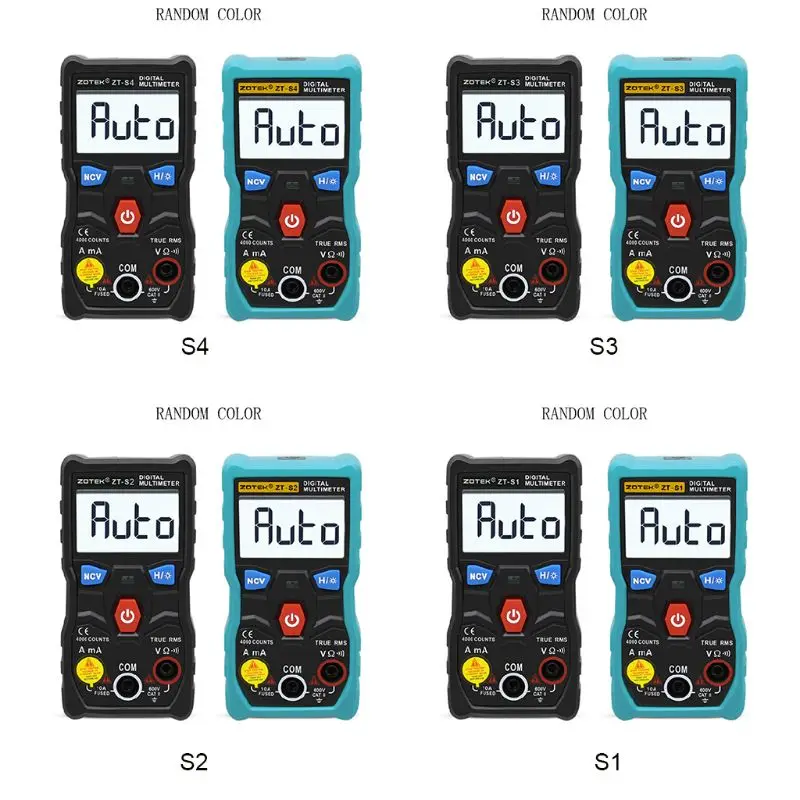 

RM403B Automatic Digital Multimeter LCD Display Backlight NCV AC/DC Test Tool High Quality and Brand New