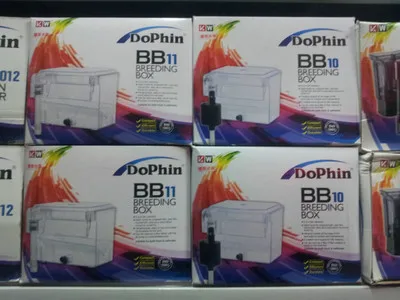 Пневматический аквариум DOPHIN маленький разделительный ящик для рыб BB11 BB10 коробка
