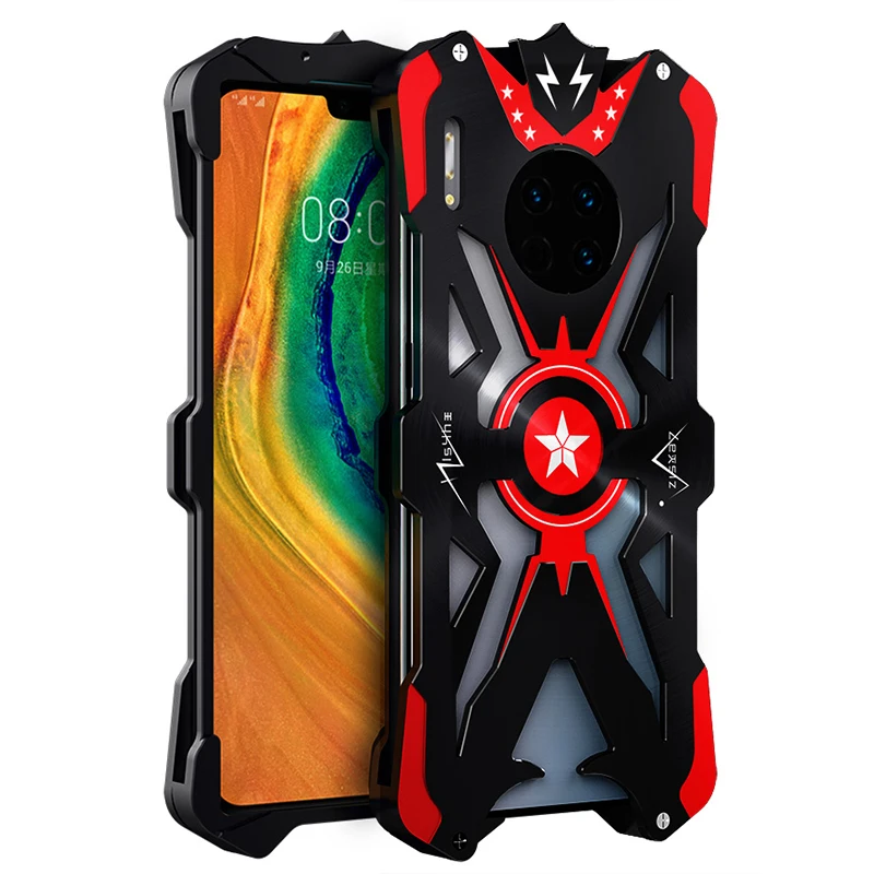 Чехол для huawei mate 30 Pro mate30, Защитный металлический алюминиевый защитный чехол для телефона, противоударный чехол Raytheon
