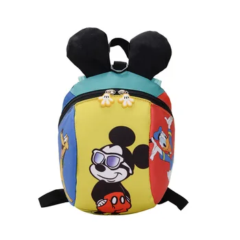 

Disney Kids bag Kindergarten Children Cartoon Mickey School Bags Minnie Backpack Princess Schoolbags Satchel For Boys Girls