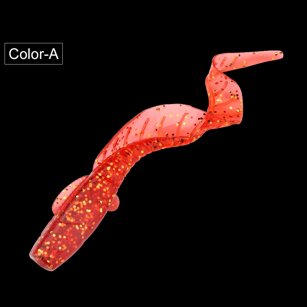 Color-A Палисандр 3 шт. для плавания Мягкая приманка с хвостом; каблук 16 см 13 г силиконовый червь Рыбалка силиконовая приманка резиновые приманки Морской пресноводный приманка для рыбы - Цвет: Color-A
