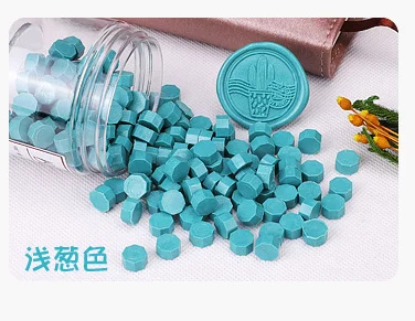 Photo Color 16 Уникальный винтажный воск печать штамп Бусины для конверта Свадебный Воск Печать Золотая пыль древний уплотнение воск восьмиугольник штамповка бусины воск печать - Цвет: Photo Color 16