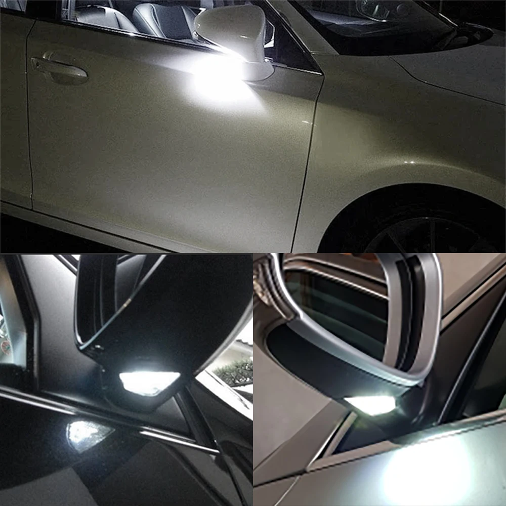 AUXITO Автомобильный светодиодный светильник с боковым зеркалом для VW Golf 5 Plus Eos Passat