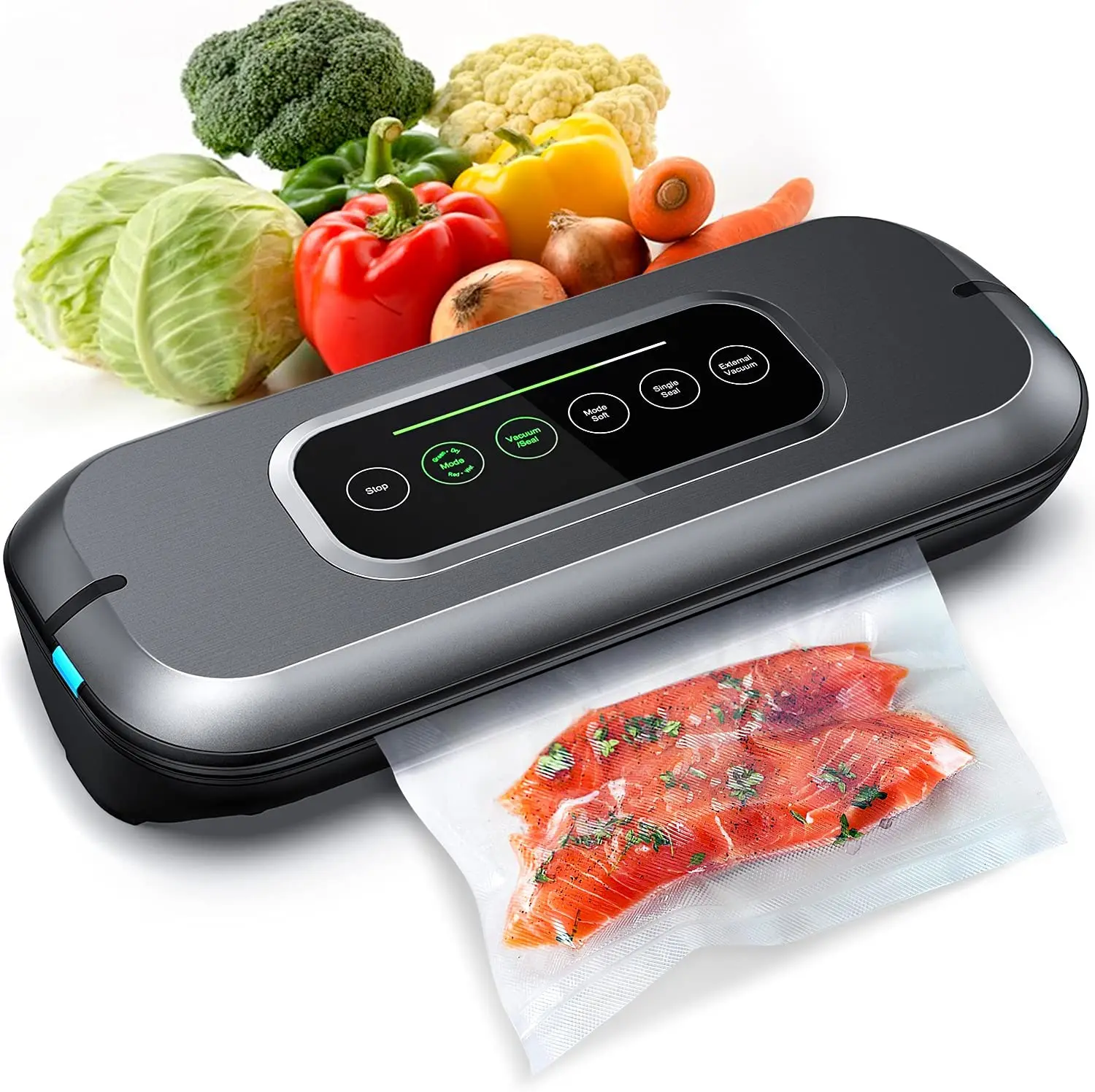 Involly 6-in-1 Vacuum Sealer Machine For Food Saver, Automatic