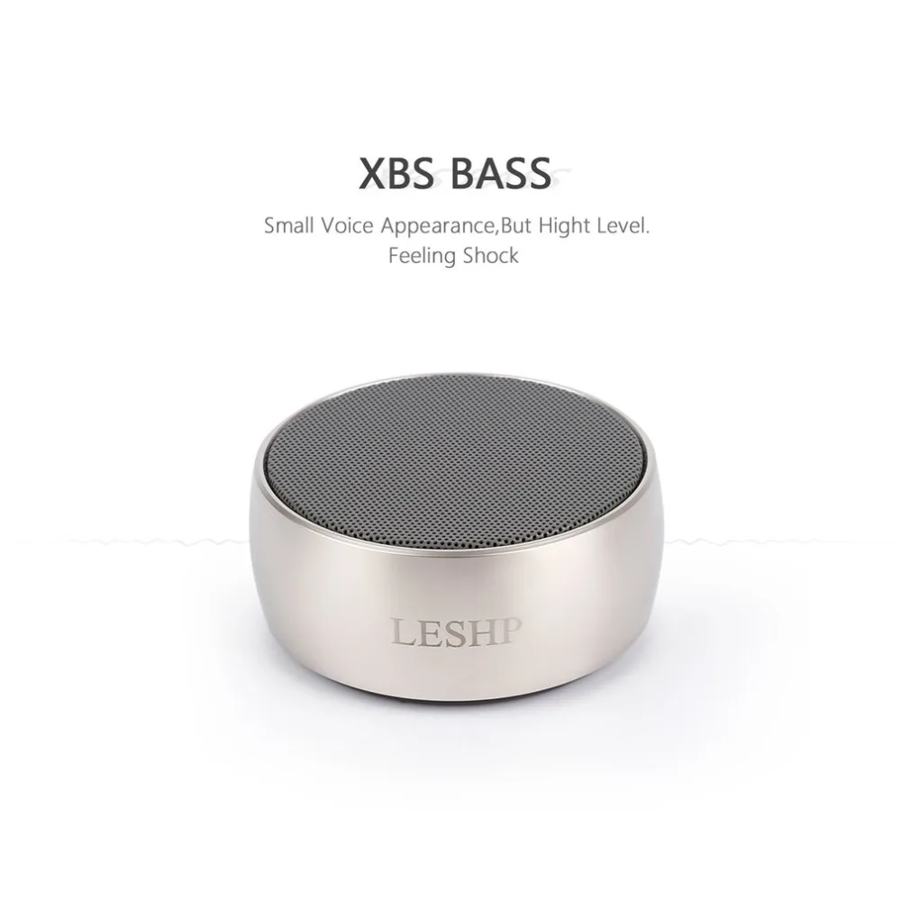 LESHP bluetooth динамик водонепроницаемый противоударный динамик беспроводной динамик Мини Открытый Портативный Поддержка различных музыкальных форматов