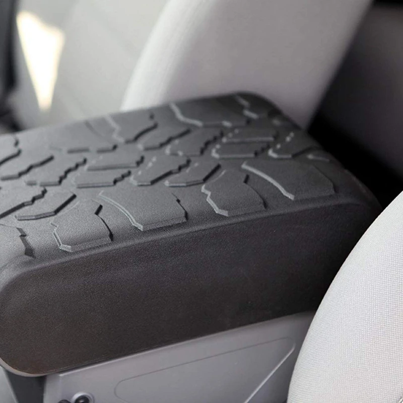 

Tire Tread Car Center Console Armrest Cover Pad for 2007-2010 Jeep Wrangler JK 2007-2010 Car Accessories
