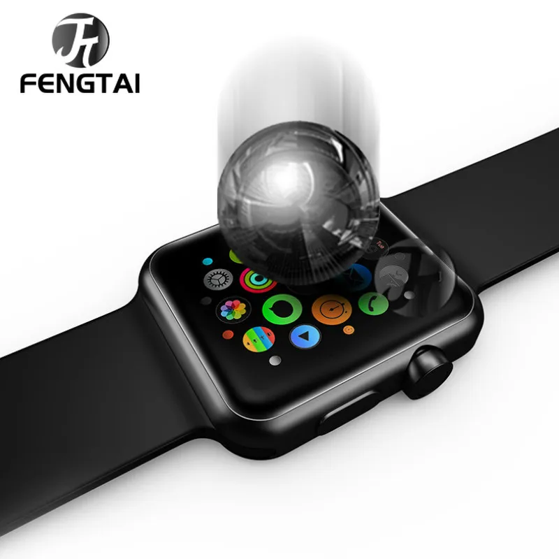 

2pcs 10D Curved Screen Protector Film On The For Apple Watch 4 3 2 1 Hydrogel Film For Apple Watch 38 40 42 44mm Protective