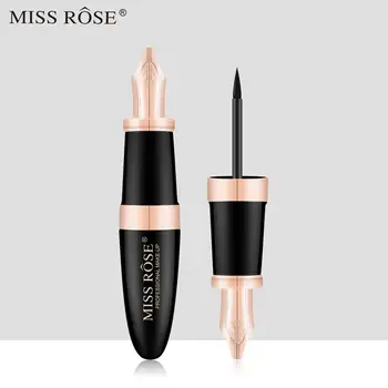 

MISS ROSE Black Long Lasting Make up Eye Liner Pencil Waterproof Eyeliner Smudge-Proof Cosmetic For Beauty Liquid Makeup Tool