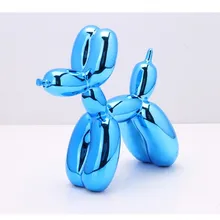 Jeff Koons блестящие воздушные шары собака животные статуя ремесленника украшения подарок чисто ручной художественные ремесла гостиной