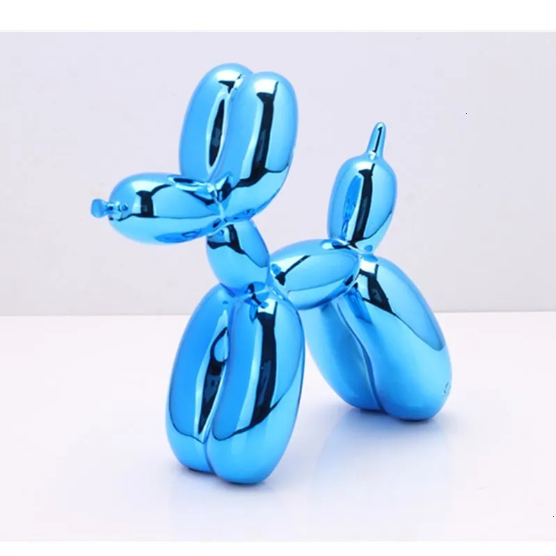 

Jeff Koons Shiny Balloons Dog Animals Statue Craftwork Decoration Gift Purely Manual Art Crafts Living Room