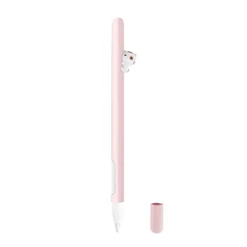 

Cute Cat Silicone Protective Case Pouch Cap Holder Nib Cover For Apple Pencil 2