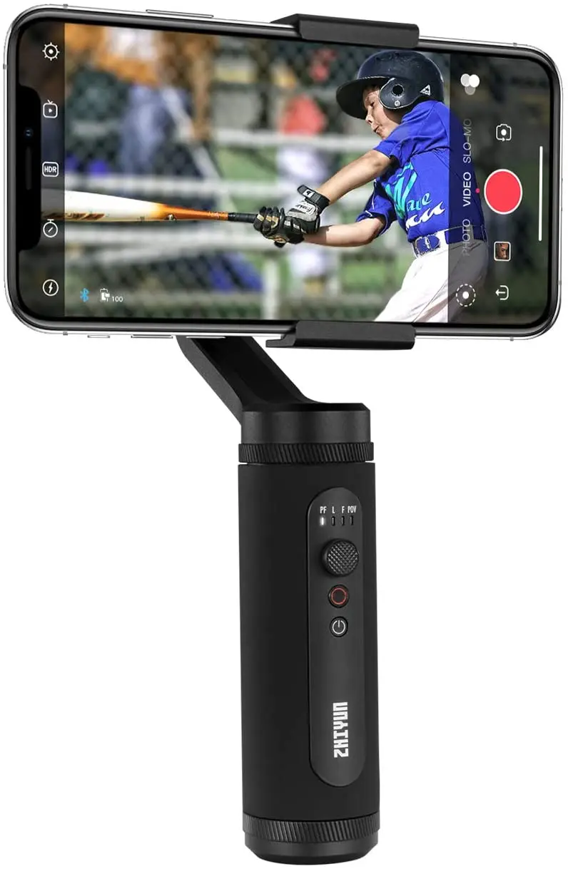 Zhiyun Smooth Q2, 3-Axis Handheld Smartphone Gimbal Stabilizer for Smartphone iPhone Samsung HUAWEI Xiaomi Vlog Pocket-Size - ANKUX Tech Co., Ltd