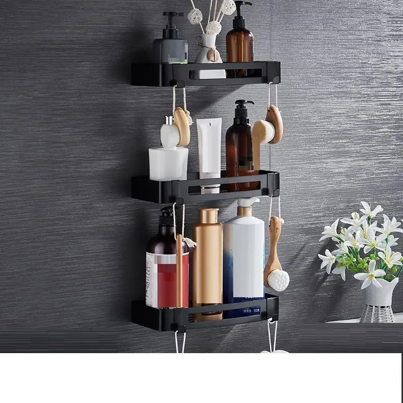 MODEL F Держатель Badkamer аксессуары полки шкафа фен аксессуары Salle De Bain душ Banheiro настенная полка-органайзер для ванной - Цвет: MODEL F