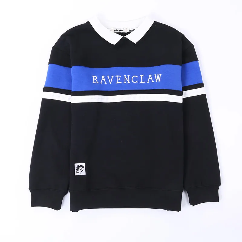 Волшебная школьная форма косплей Слизерин толстовки Hufflepuff джемпер Ravenclaw Толстовка Костюм Гриффиндор джемпер свитер шарф