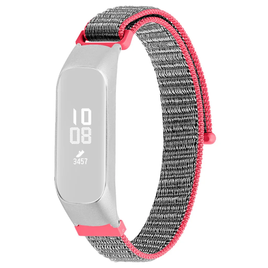 Замена нейлон спортивная петля ремешок для наручных часов для samsung Galaxy Fit-e