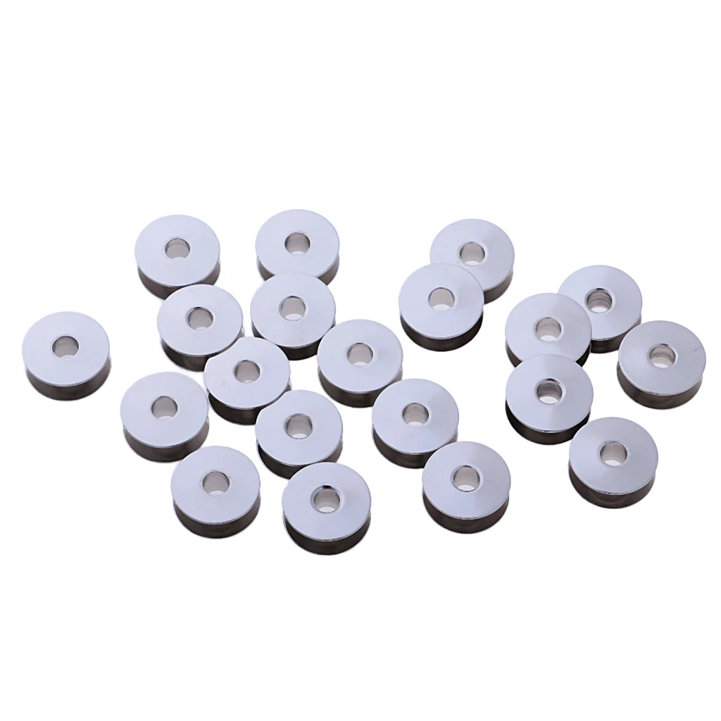 Pack Of 20 Metal Industrial Sewing Machine BobbinS For  Juki Singer