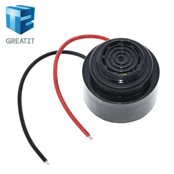 

QSI-4310 80dB 43*33mm active piezoelectric buzzer DC 12V 24V lead wire Alarm buzzer High decibel High voice waterproofing