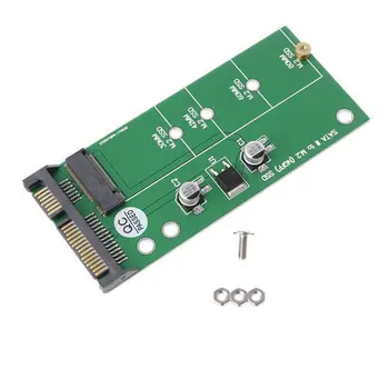 

M.2 Ngff To Sata3 Hard Disk Adapter Card Stable / High Speed Ngff Solid State Drive To 2.5 Sata Smart Compatibility