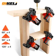 60/90/120 Degree Right Angle Clamp Corner Woodworking Hand Tool Fixing Clips Bar Picture Frame Corner Clip DIY Fixture Tools