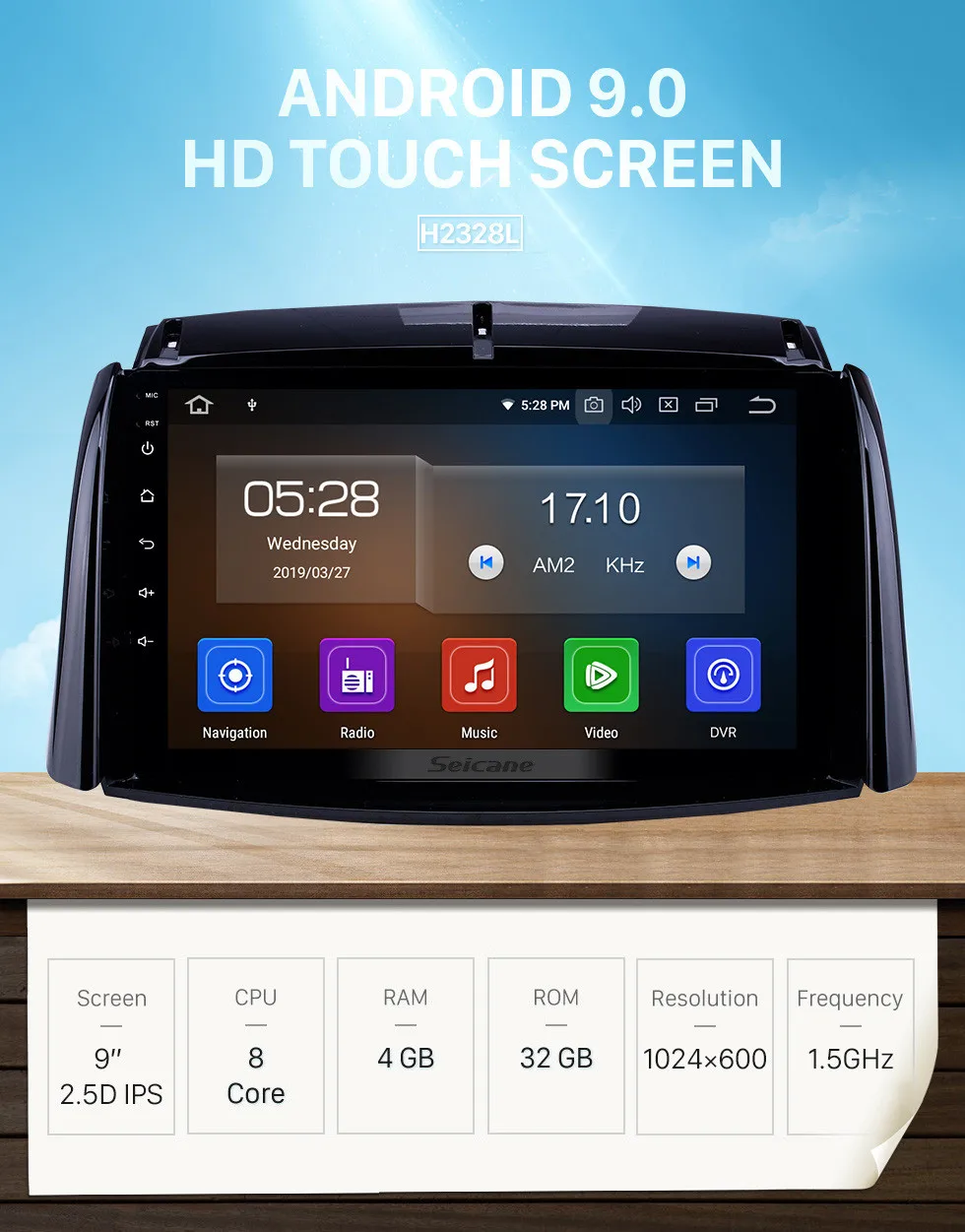 Seicane " Android 9,0 Автомагнитола для 2009 2010- Renault Koleos gps Поддержка Carplay DVR OBD цифровой ТВ автомобильный мультимедийный плеер