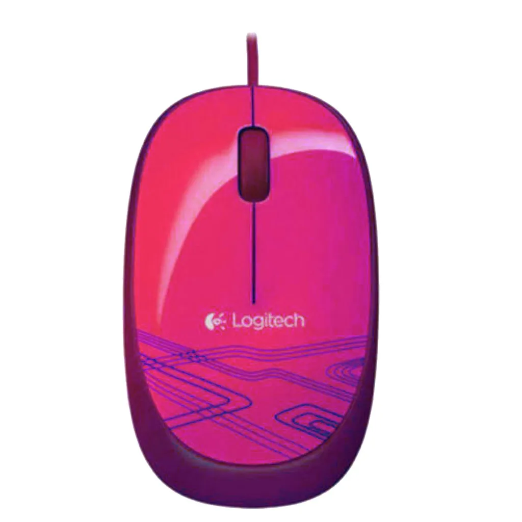 Logitech M105 мини Портативный USB Проводная клавиатура для офиса Мышь 1000 Точек на дюйм оптический мыши игровая мышь для геймера ноутбук компьютер ПК
