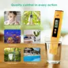High Accuracy 0-14 PH 0.01 LCD Digital PH Meter WaterTester for Water Food Aquarium Pool Hydroponics Pocket Size PH Tester 3