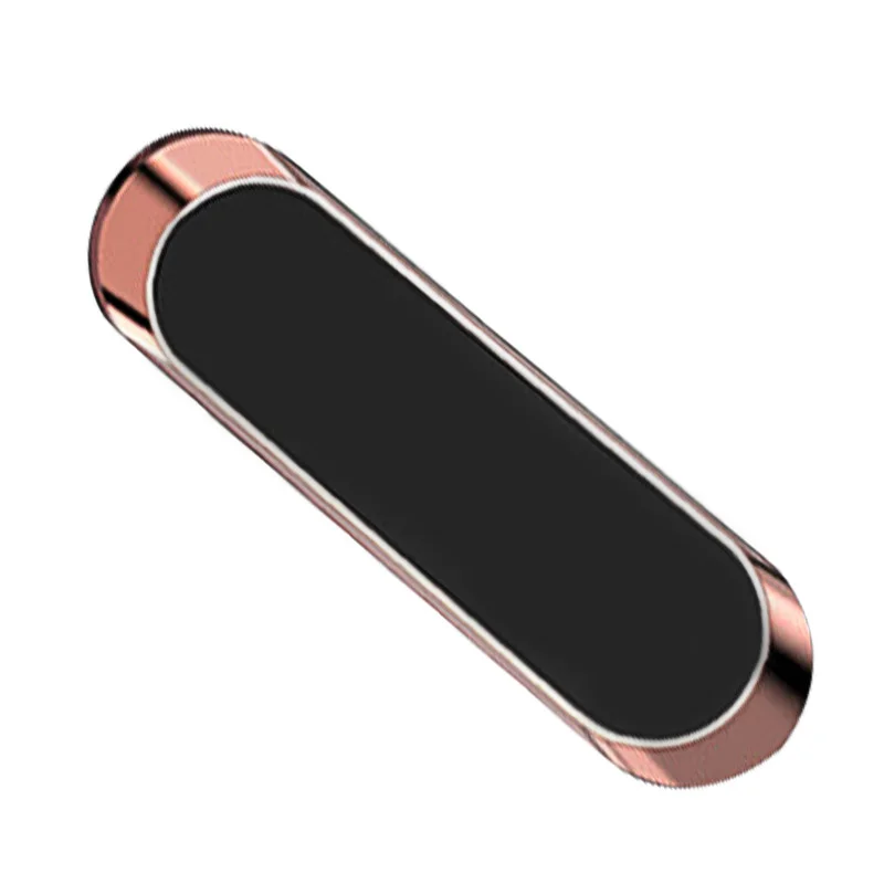 Rose gold Магнитный автомобильный держатель для телефона, универсальная волшебная палка, плоская панель, держатель для мобильного телефона, DQ-капля - Цвет: Rose gold