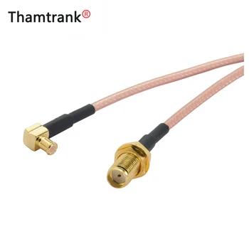 

100pcslot SMA Female to MCX Right Angle Male Plug Connector Coaxial Cable Assembly MCX to SMA RG316 Pigtail Cable 15cm 6 inch