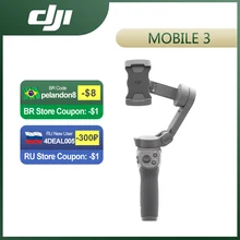 DJI Osmo Mobile 3 Combo 3-осевой шарнирный стабилизатор для смартфона Складная селфи-палка быстросъемная распознавание лица управление жестами DJI Osmo Mobile 3 Combo 3-осевой шарнирный стабилизатор для смартфона Складная селфи-палка быстросъемная распознавание лица управление жестами